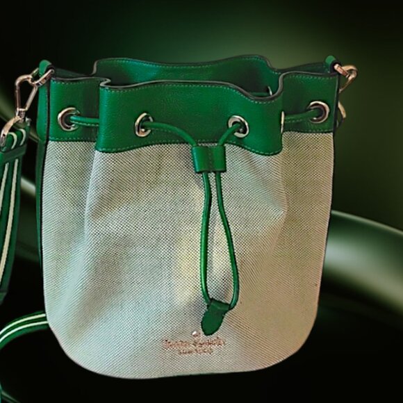 Kate Spade Rosie Bucket Bag in Green Bean - Picture 10 of 14